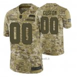Maglia NFL Limited Seattle Seahawks Personalizzate Salute To Service Verde