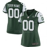 Maglia NFL Donna New York Jets Personalizzate Verde