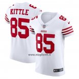 Maglia NFL Elite San Francisco 49ers George Kittle Vapor Untouchable Bianco