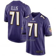 Maglia NFL Game Baltimore Ravens Justin Ellis Viola
