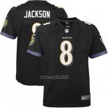 Maglia NFL Game Bambino Baltimore Ravens Lamar Jackson Nero