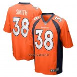Maglia NFL Game Denver Broncos Saivion Smith Arancione