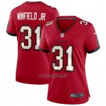Maglia NFL Game Donna Tampa Bay Buccaneers Antoine Winfield Jr. Rosso