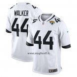 Maglia NFL Game Jacksonville Jaguars Travon Walker 2022 NFL Draft Pick Bianco