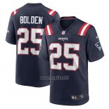 Maglia NFL Game New England Patriots Brandon Bolden 25 Blu