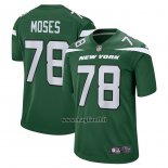 Maglia NFL Game New York Jets Morgan Moses Verde