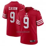 Maglia NFL Game San Francisco 49ers Jacob Eason Home Rosso