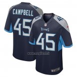 Maglia NFL Game Tennessee Titans Chance Campbell Blu