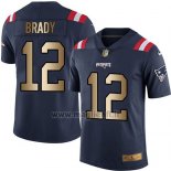 Maglia NFL Gold Legend New England Patriots Brady Profundo Blu