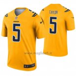 Maglia NFL Legend Los Angeles Chargers 5 Tyrod Taylor Inverted Or
