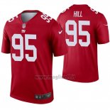 Maglia NFL Legend New York Giants 95 B.j. Hill Inverted Rosso