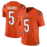 Maglia NFL Limited Cincinnati Bengals Tee Higgins Vapor F.u.s.e. Arancione