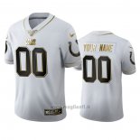 Maglia NFL Limited Indianapolis Colts Personalizzate Golden Edition Bianco