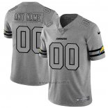 Maglia NFL Limited Los Angeles Chargers Personalizzate Team Logo Gridiron Grigio