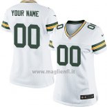 Maglia NFL Donna Green Bay Packers Personalizzate Bianco