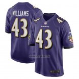 Maglia NFL Game Baltimore Ravens Marcus Williams Viola