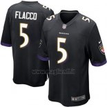 Maglia NFL Game Bambino Baltimore Ravens Flacco Nero