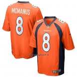 Maglia NFL Game Denver Broncos Brandon Mcmanus Arancione