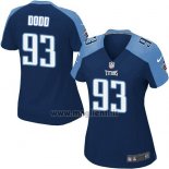 Maglia NFL Game Donna Tennessee Titans Dood Blu Oscuro
