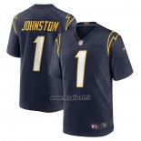 Maglia NFL Game Los Angeles Chargers Quentin Johnston Alternato Blu