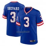 Maglia NFL Game New York Giants Sterling Shepard Classic Blu