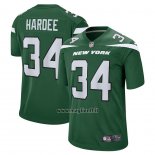 Maglia NFL Game New York Jets Justin Hardee Verde