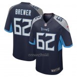 Maglia NFL Game Tennessee Titans Aaron Brewer Blu