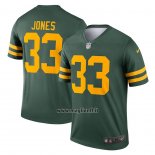 Maglia NFL Legend Green Bay Packers Aaron Jones Alternato Verde