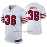 Maglia NFL Legend San Francisco 49ers Alfrosso Morris Bianco Color Rush