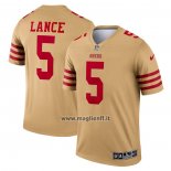 Maglia NFL Legend San Francisco 49ers Trey Lance Inverted Or