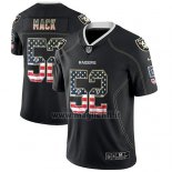 Maglia NFL Limited Las Vegas Raiders Khalil Mack Nero 2018 USA Flag Fashion Color Rush