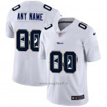 Maglia NFL Limited Los Angeles Rams Personalizzate Logo Dual Overlap Bianco