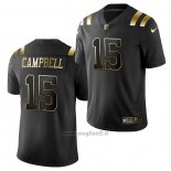 Maglia NFL Limited New England Patriots Parris Campbell Golden Edition Nero