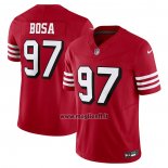 Maglia NFL Limited San Francisco 49ers Nick Bosa Vapor F.u.s.e. Rosso