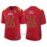 Maglia NFL Pro Bowl AFC Bell 2017 Rosso