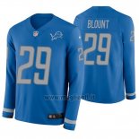 Maglia NFL Therma Manica Lunga Detroit Lions Legarrette Blount Blu