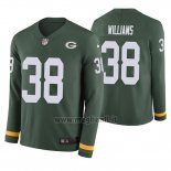 Maglia NFL Therma Manica Lunga Green Bay Packers Tramon Williams Verde