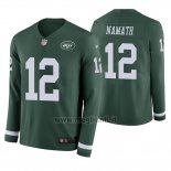 Maglia NFL Therma Manica Lunga New York Jets Joe Namath Verde