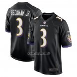 Maglia NFL Game Baltimore Ravens Odell Beckham JR. Alternato Nero