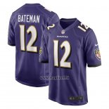 Maglia NFL Game Baltimore Ravens Rashod Bateman Viola