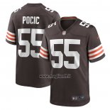 Maglia NFL Game Cleveland Browns Ethan Pocic Marrone