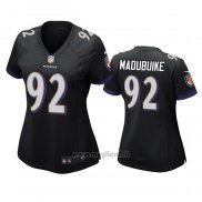 Maglia NFL Game Donna Baltimore Ravens Justin Madubuike Nero