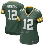 Maglia NFL Game Donna Green Bay Packers Aaron Rodgers Verde