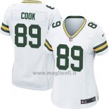 Maglia NFL Game Donna Green Bay Packers Cook Bianco