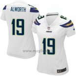 Maglia NFL Game Donna Los Angeles Chargers Alworth Bianco