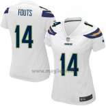 Maglia NFL Game Donna Los Angeles Chargers Fouts Bianco