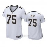 Maglia NFL Game Donna New Orleans Saints Andrus Peat Bianco