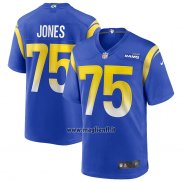 Maglia NFL Game Los Angeles Rams Deacon Jones Retired Blu