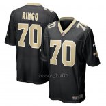Maglia NFL Game New Orleans Saints Christian Ringo Nero