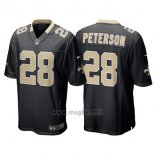 Maglia NFL Limited Bambino New Orleans Saints 28 Adrian Peterson Game Nero